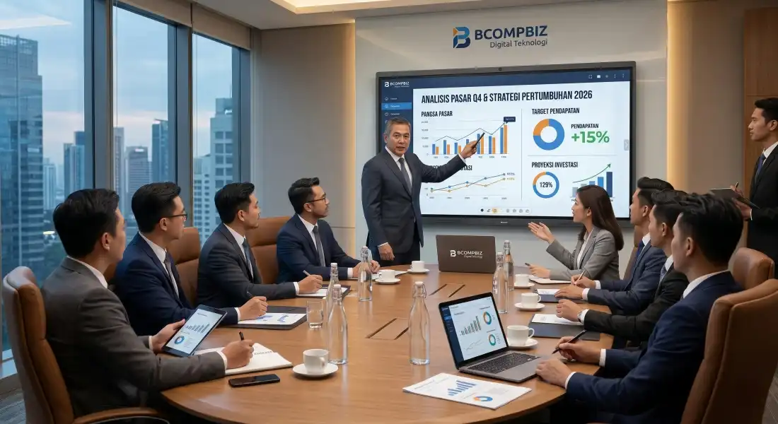 Layar interaktif 4K Smartboard IFPD untuk ruang rapat direksi dan video conference kelas enterprise dari Bcompbiz